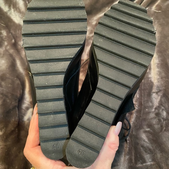 Metamorpoza platform wedge boots 40 - Picture 10 of 12